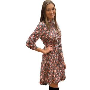 Liza Byrd‎ Women's Hamilton 100% Cotton Tie Front Dress Size M $118